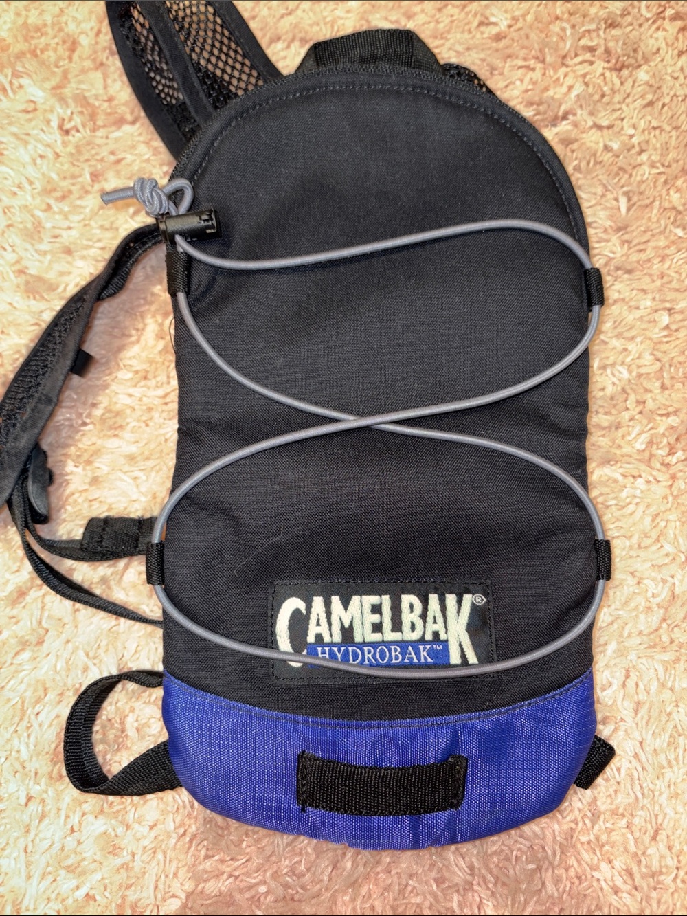 Camelbak Hydrobak  bag blue black gray EUC